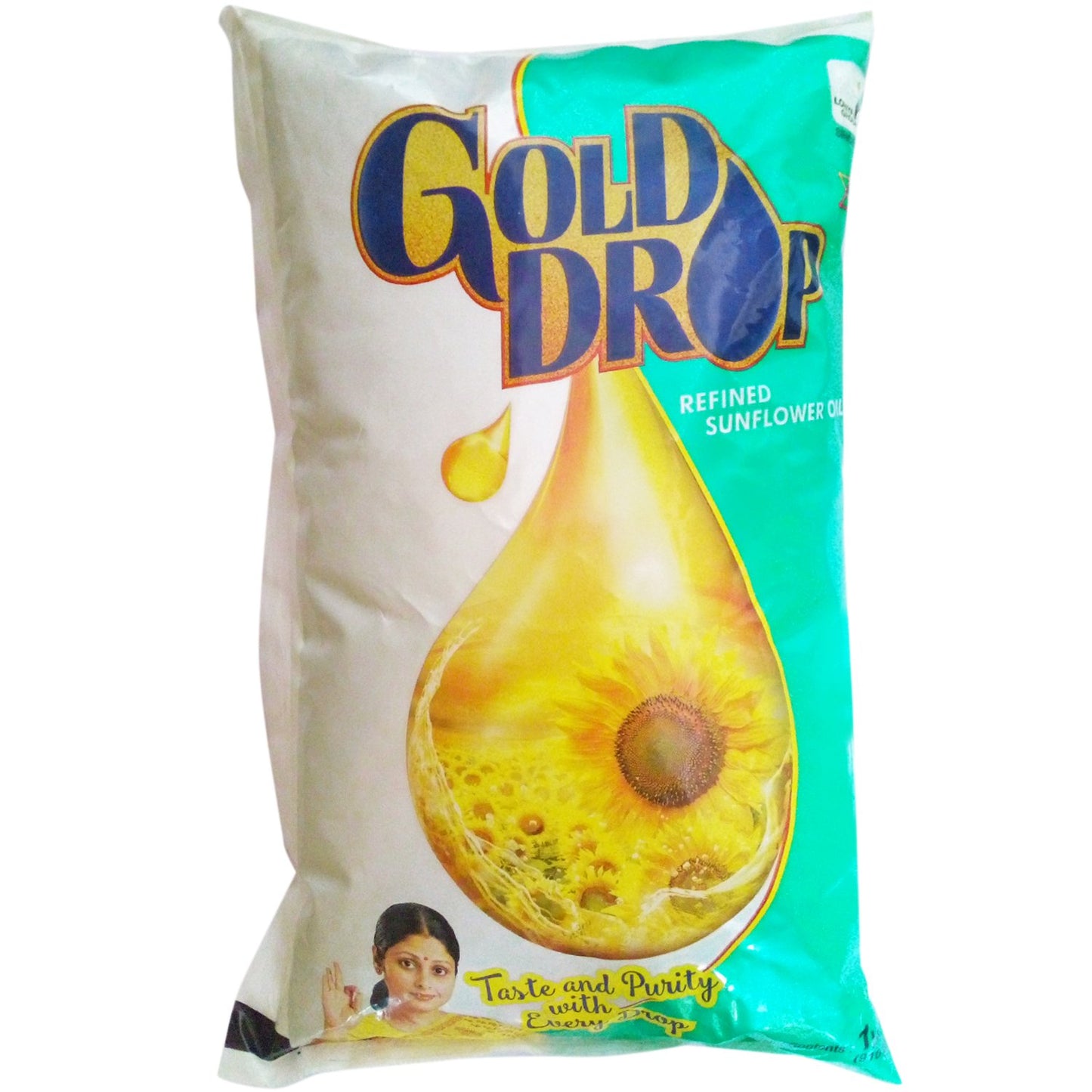 GOLD DROP SUNFLOWER OIL 1 LTR