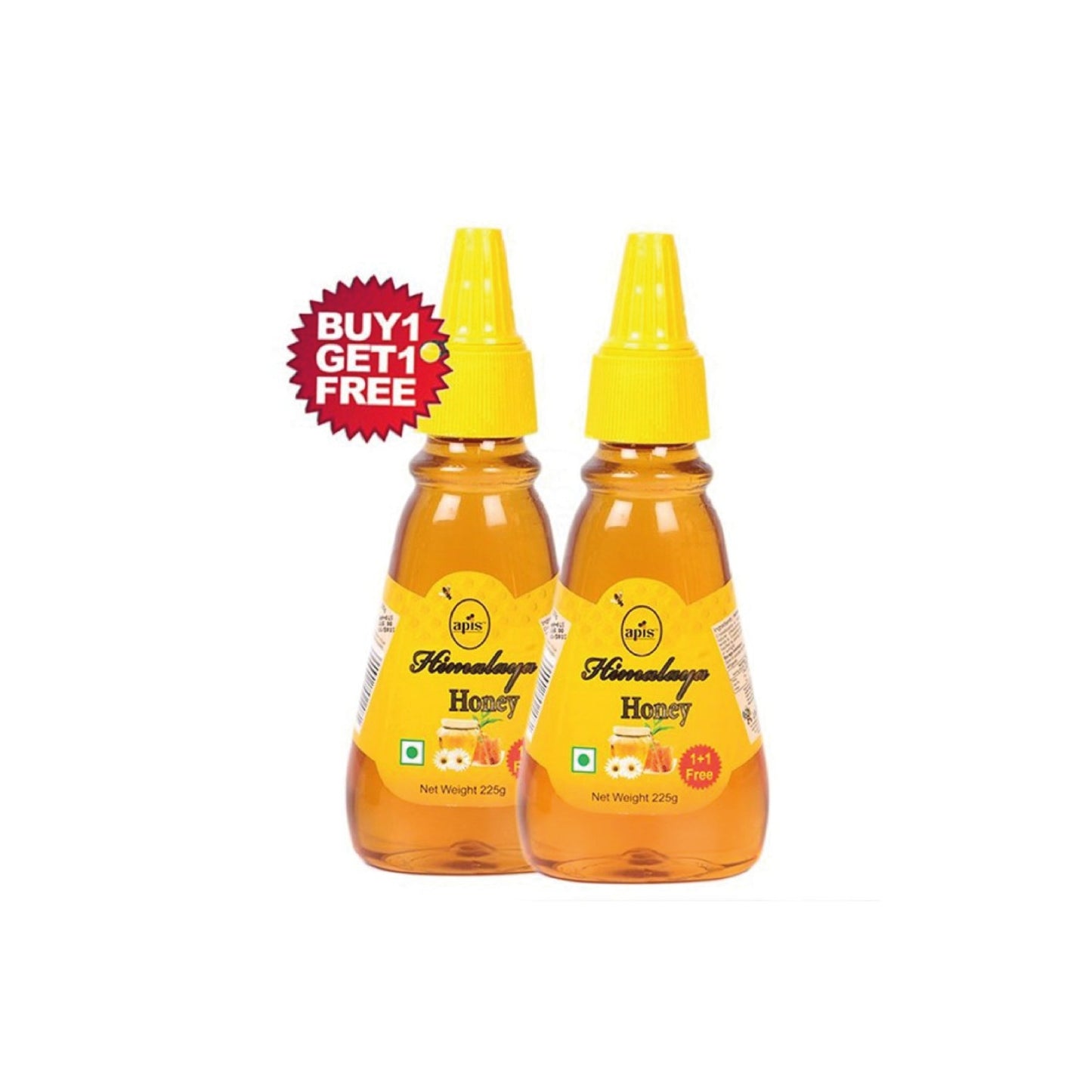 APIS HONEY 1+1 225G 2PCS SET