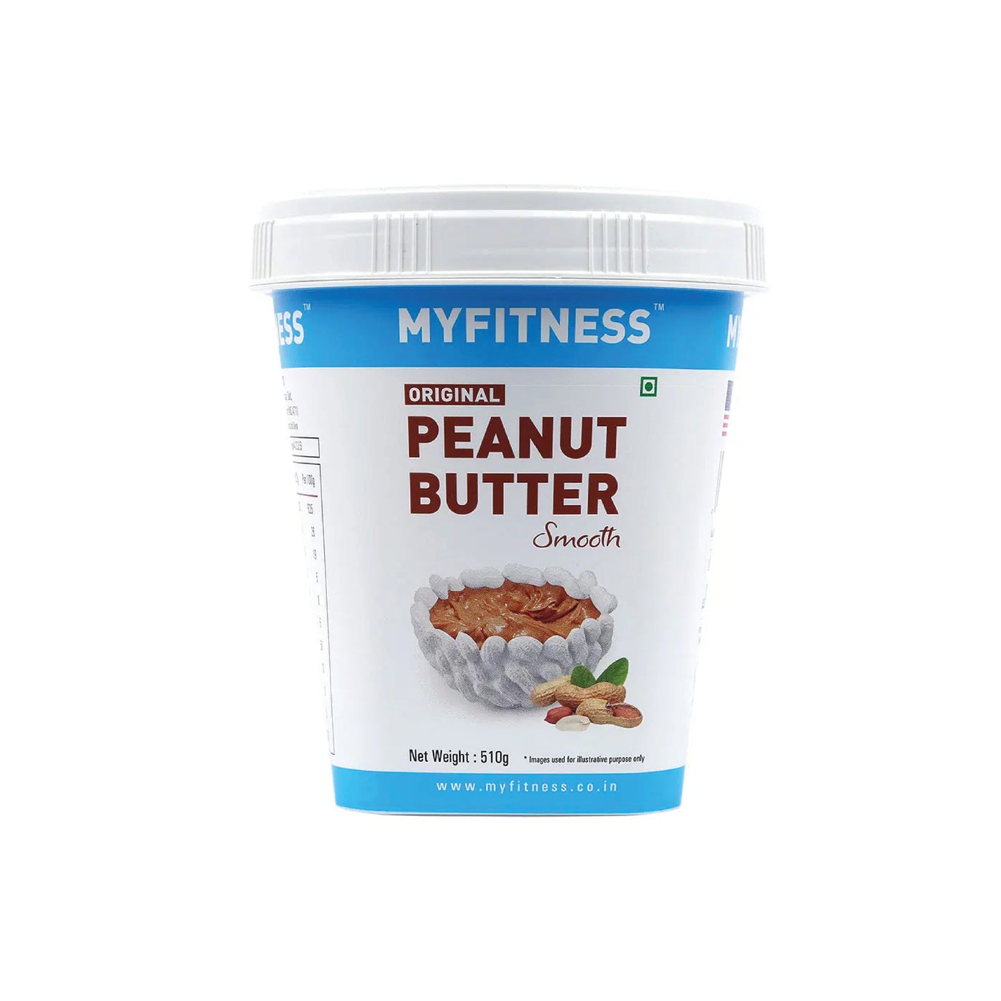 MYFITNESS ORIGINAL PEANUT BUTTER SMOOTH 510G