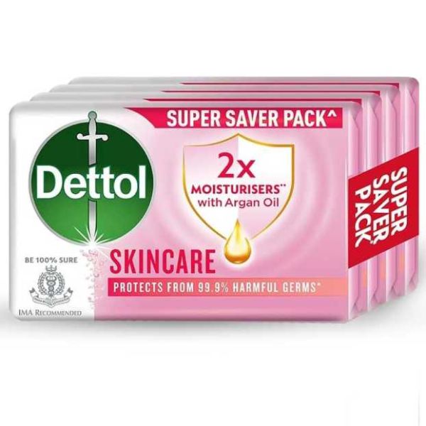 DETTOL SKIN CARE SOAP 4*100GM