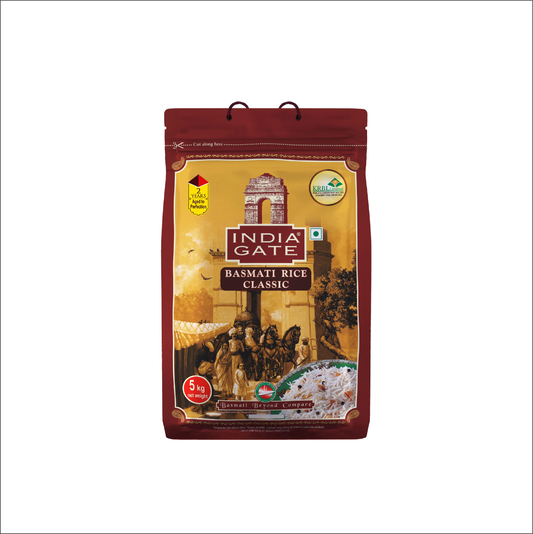 INDIA GATE BASMATI RICE CLASSIC 5KG