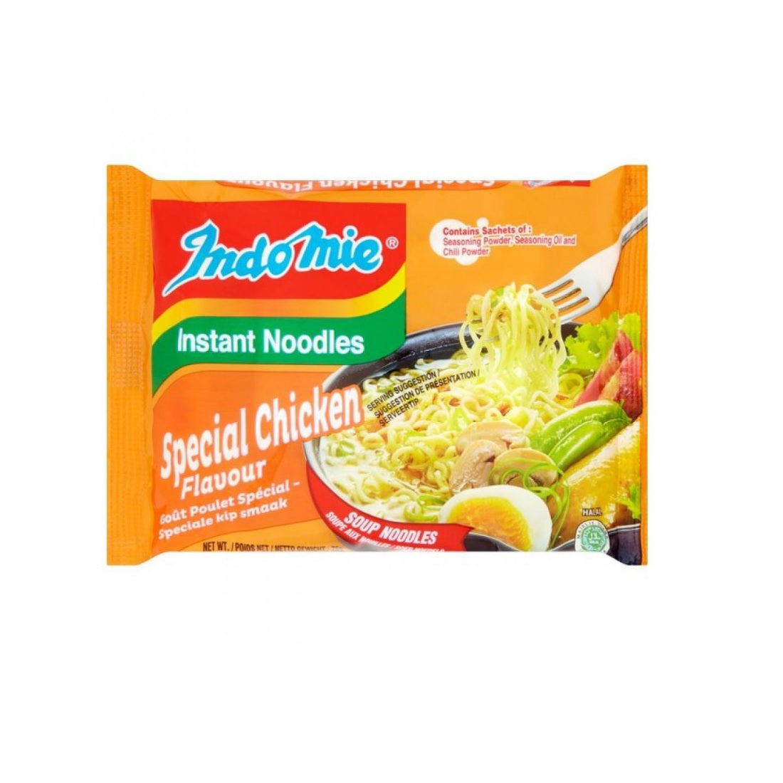 INDOMIE INT NOODLES CHICKEN 70GM