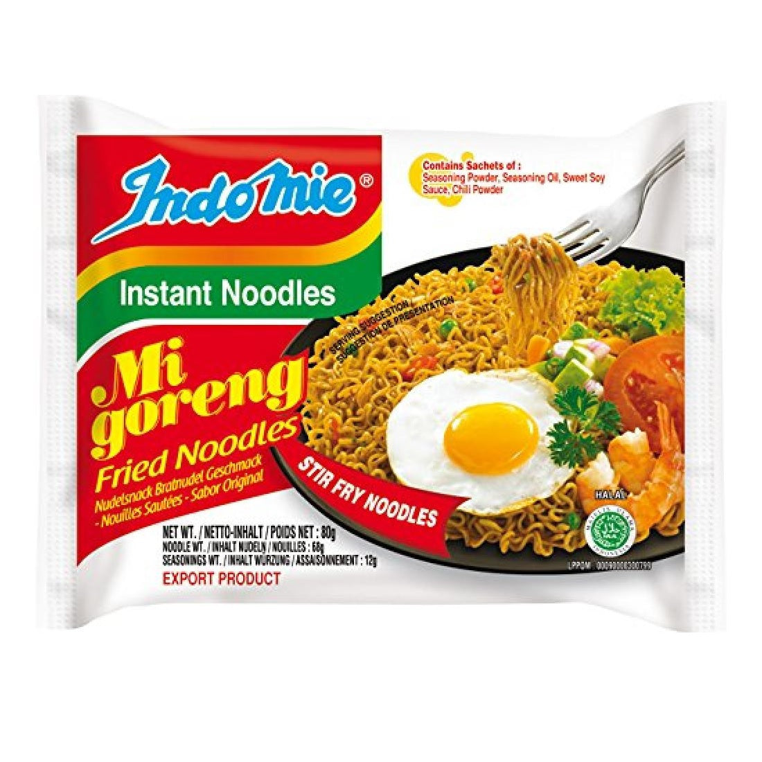 INDOMIE MIGORENG FRIED NOODLES 80GM