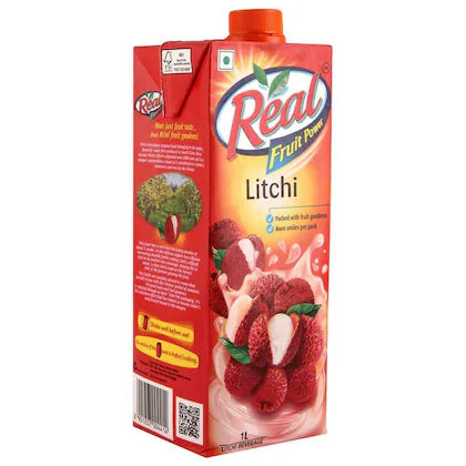 REAL FRUIT LITCHI JUICE 1LTR