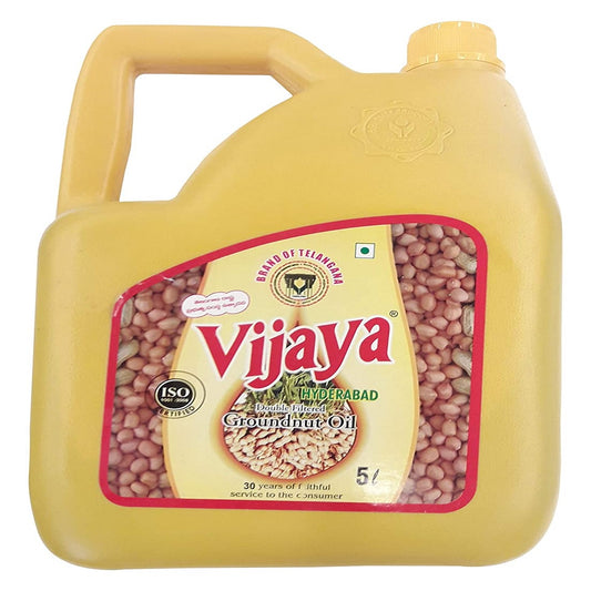 VIJAYA GROUNDNUT OIL 5LTR