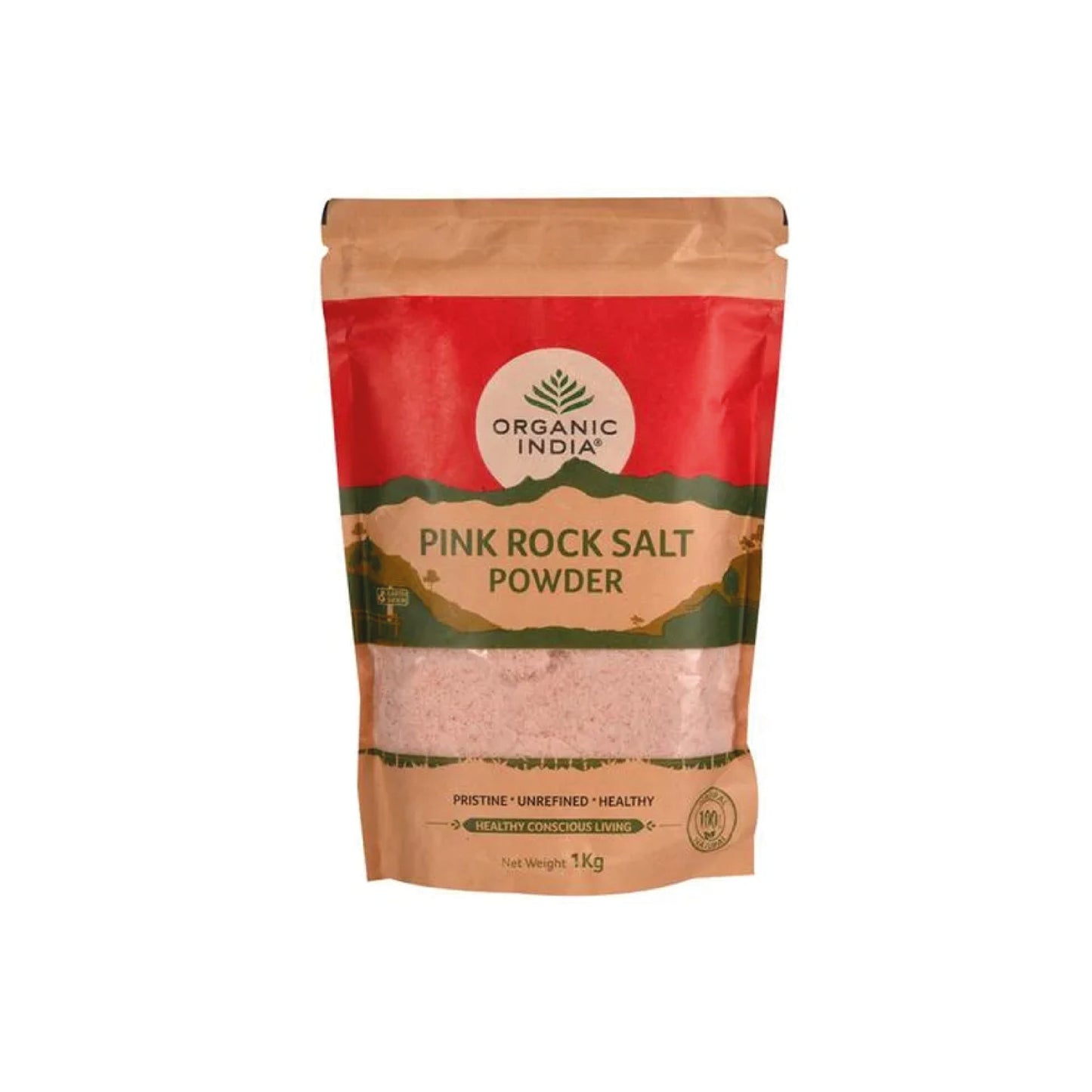 ORGANIC INDIA HIMALAYAN PINK SALT 1KG