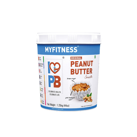 MYFITNESS ORIGINAL PEANUT BUTTER SMOOTH 1.25KG